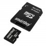 Карта памяти  32GB microSDHC class 10 SmartBuy U1 V10 для видеонаблюдения с адаптером SD