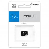 Карта памяти  32GB microSDHC class 10 SmartBuy UHS-1 без адаптера