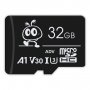 Карта памяти  32GB microSDHC class 10 SmartBuy U3 V30 A1 Advanced R/W up to 90/55 с адаптером SD