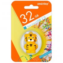 Флешка USB 32GB 2.0 SmartBuy Wild Тигр