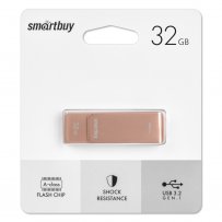Флешка USB 32GB 3.0/3.2 Gen.1 Smartbuy M1 Metal Apricot