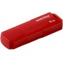 Флешка USB  4GB 2.0 SmartBuy CLUE Red