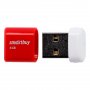 Флешка USB  4GB 2.0 SmartBuy LARA Red