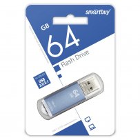 Флешка USB 64GB 3.0 SmartBuy V-Cut Blue