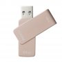 Флешка USB 64GB 3.0/3.2 Gen.1 Smartbuy M1 Metal Apricot