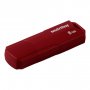Флешка USB  8GB 2.0 SmartBuy CLUE Burgundy