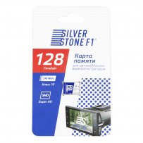 Карта памяти 128GB microSDHC class 10 SilverStone F1 Speed Card 90Mb/s без адаптера