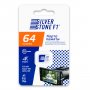 Карта памяти  64GB microSDHC class 10 SilverStone F1 Speed Card 90Mb/s без адаптера