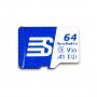 Карта памяти  64GB microSDHC class 10 SilverStone F1 Speed Card 90Mb/s без адаптера