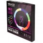 Кольцевая LED лампа WALKER WLR-3350R, RGB, 33 см + штатив 200 см (WLTR-21)