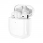 Bluetooth гарнитура (стерео)  TWS Deppa Air Dream, BT 5.3, 300 мАч, белый