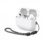 Bluetooth гарнитура (стерео)  TWS Deppa Air Pro 2 ANC, функция беспроводной зарядки Qi, белый