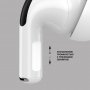 Bluetooth гарнитура (стерео)  TWS Deppa Air Pro 2 ANC, функция беспроводной зарядки Qi, белый