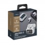 Bluetooth гарнитура (стерео)  TWS Deppa Air Pro 3 ANC, BT5.3, LCD, 350 mAh, белый