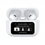 Bluetooth гарнитура (стерео)  TWS Deppa Air Pro 3 ANC, BT5.3, LCD, 350 mAh, белый