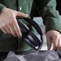 Bluetooth гарнитура (стерео) Deppa Stereo Max, BT 5.3, 300мАч, накладная, графит