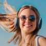 Bluetooth гарнитура (стерео) Deppa Stereo Life, BT 5.4, 350мАч, накладная, серый космос