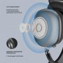 Bluetooth гарнитура (стерео) Deppa Stereo Life, BT 5.4, 350мАч, накладная, серый космос