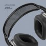 Bluetooth гарнитура (стерео) Deppa Stereo Life, BT 5.4, 350мАч, накладная, серый космос