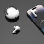 Bluetooth гарнитура (стерео)  TWS Deppa Air Joy, BT 5.3, 250мАч, белый