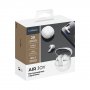 Bluetooth гарнитура (стерео)  TWS Deppa Air Joy, BT 5.3, 250мАч, белый