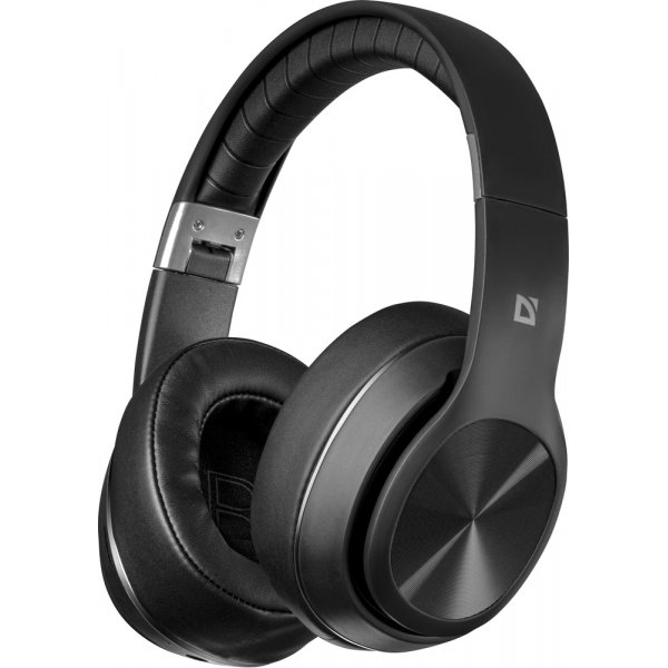 Bluetooth гарнитура (стерео) Defender FreeMotion B540, полноразмерная, чёрный