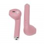 Bluetooth гарнитура (стерео)  TWS Telefunken TF-1000B, розовый
