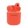 Bluetooth гарнитура (стерео)  TWS Telefunken TF-1000B, красный