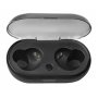 Bluetooth гарнитура (стерео)  TWS Telefunken TF-1101B, чёрн/серебристый