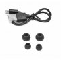 Bluetooth гарнитура (стерео)  TWS Telefunken TF-1101B, чёрн/серебристый