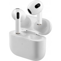Bluetooth гарнитура (стерео)  TWS Defender Apods 3, белый