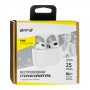 Bluetooth гарнитура (стерео)  TWS AXXA AB-01, белый