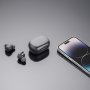 Bluetooth гарнитура (стерео)  TWS AXXA AB-02, BT 5.2, 300 мАч, чёрный