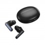 Bluetooth гарнитура (стерео)  TWS AXXA AB-05, BT 5.3, 300 мАч, ANC, чёрный