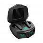 Bluetooth гарнитура (стерео)  TWS AXXA AB-08, BT 5.4, 400 мАч, Gaming, LED, чёрный