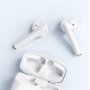 Bluetooth гарнитура (стерео)  TWS Borofone BW07, белый