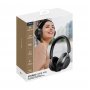 Bluetooth гарнитура (стерео) Deppa Stereo Core ANC, BT 6.0, 400мАч, накладная, чёрный