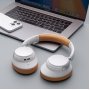 Bluetooth гарнитура (стерео) Deppa Stereo Core ANC, BT 6.0, 400мАч, накладная, белый