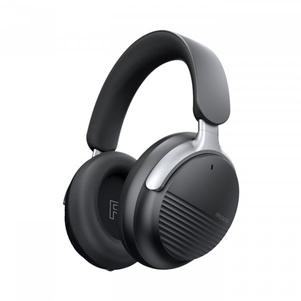 Bluetooth гарнитура (стерео) Deppa Stereo Vibe, BT 6.0, 400мАч, накладная, чёрный
