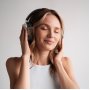 Bluetooth гарнитура (стерео) Deppa Stereo Vibe, BT 6.0, 400мАч, накладная, чёрный