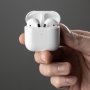 Bluetooth гарнитура (стерео)  TWS Deppa Air Neo, функция беспроводной зарядки Qi, белый