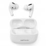 Bluetooth гарнитура (стерео)  TWS GoPower PodsPro, v 5.3, белый