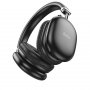 Bluetooth гарнитура (стерео) Hoco W35 Max Joy (v. 5.3), полноразмерная, TF, AUX, чёрный