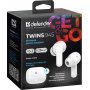 Bluetooth гарнитура (стерео)  TWS Defender Twins 945, белый