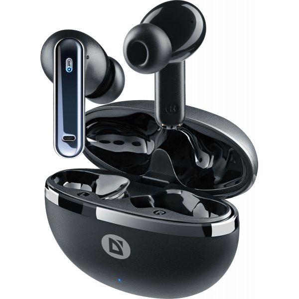 Bluetooth гарнитура (стерео)  TWS Defender Twins 965 ANC, чёрный