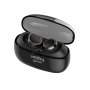 Bluetooth гарнитура (стерео)  TWS Nobby Expert Т-110, NBE-BH-50-03, чёрный с золотом