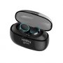 Bluetooth гарнитура (стерео)  TWS Nobby Expert Т-110, NBE-BH-50-04, чёрный с синим
