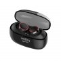 Bluetooth гарнитура (стерео)  TWS Nobby Expert Т-110, NBE-BH-50-05, чёрный с красным