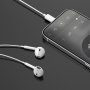 Стереогарнитура Deppa Stereo Air Lightning, белый