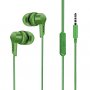 Наушники с микрофоном GFPoWeR H01 зелёный (1000)